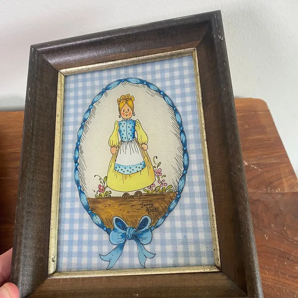 Vintage Swiss Cottagecore Framed Photos